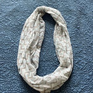 Chevron infinity scarf